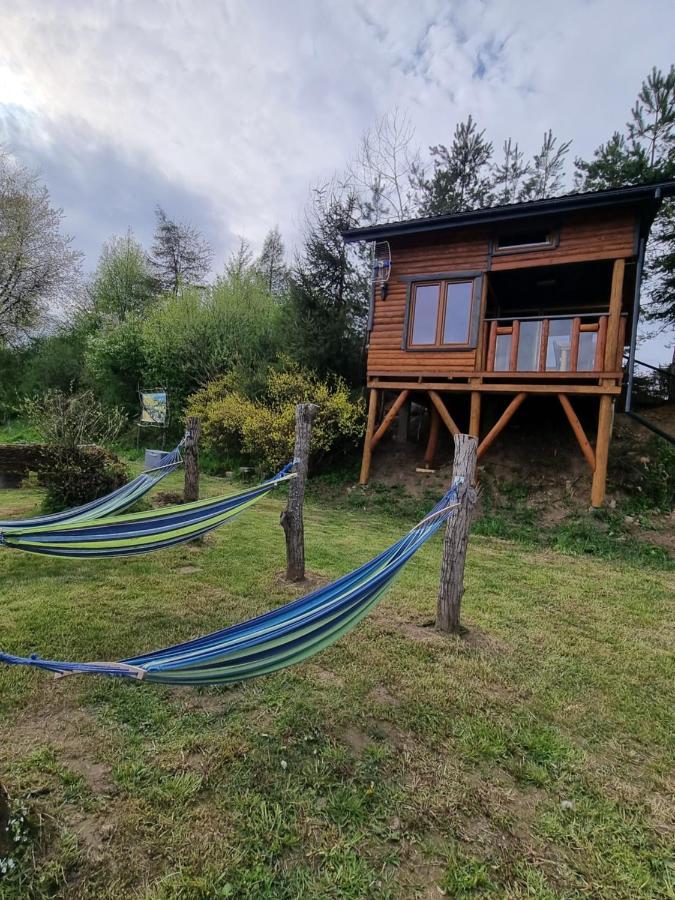 Domki Nad Sanem Lesko Exterior foto